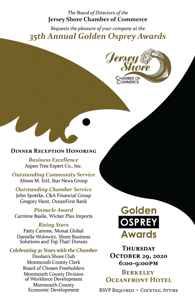 Golden Osprey Awards Invite Front